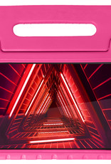 NoXx Hoesje Geschikt voor Lenovo Tab M10 FHD Plus 2nd Gen Hoesje Kinderhoes Shockproof Hoes Kids Case Met 2x Screenprotector - Roze