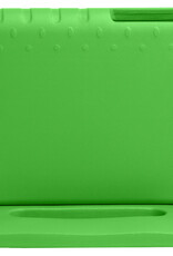 Nomfy Hoes Geschikt voor Lenovo Tab M10 FHD Plus 2nd Gen Hoes Bumper Kindvriendelijk Kids Case Kinderhoes Met 2x Screenprotector - Hoesje Geschikt voor Lenovo Tab M10 FHD Plus (2e Gen) Hoesje Shockproof Cover Hoes - Groen