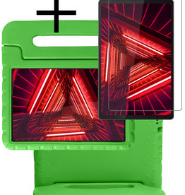 NoXx NoXx Lenovo Tab M10 FHD Plus Kinderhoes Met Screenprotector - Groen