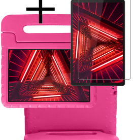 NoXx NoXx Lenovo Tab M10 FHD Plus Kinderhoes Met Screenprotector - Roze