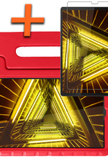 Nomfy Hoes Geschikt voor Lenovo Tab M10 FHD Plus 2nd Gen Hoes Bumper Kindvriendelijk Kids Case Kinderhoes Met Screenprotector - Hoesje Geschikt voor Lenovo Tab M10 FHD Plus (2e Gen) Hoesje Shockproof Cover Hoes - Rood