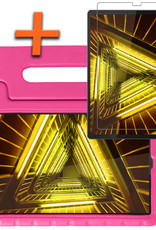 Nomfy Hoes Geschikt voor Lenovo Tab M10 FHD Plus 2nd Gen Hoes Bumper Kindvriendelijk Kids Case Kinderhoes Met Screenprotector - Hoesje Geschikt voor Lenovo Tab M10 FHD Plus (2e Gen) Hoesje Shockproof Cover Hoes - Roze