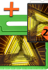 Nomfy Hoes Geschikt voor Lenovo Tab M10 FHD Plus 2nd Gen Hoes Bumper Kindvriendelijk Kids Case Kinderhoes Met 2x Screenprotector - Hoesje Geschikt voor Lenovo Tab M10 FHD Plus (2e Gen) Hoesje Shockproof Cover Hoes - Groen