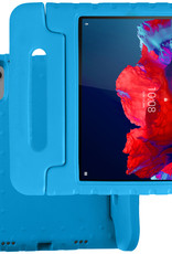 BASEY. Hoesje Geschikt voor Lenovo Tab P11 Hoesje Kinder Hoes Shockproof Kinderhoes - Kindvriendelijk Hoesje Geschikt voor Lenovo Tab P11 Hoes Kids Case - Blauw