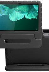 NoXx Hoesje Geschikt voor Lenovo Tab P11 Hoesje Kinderhoes Shockproof Hoes Kids Case - Zwart