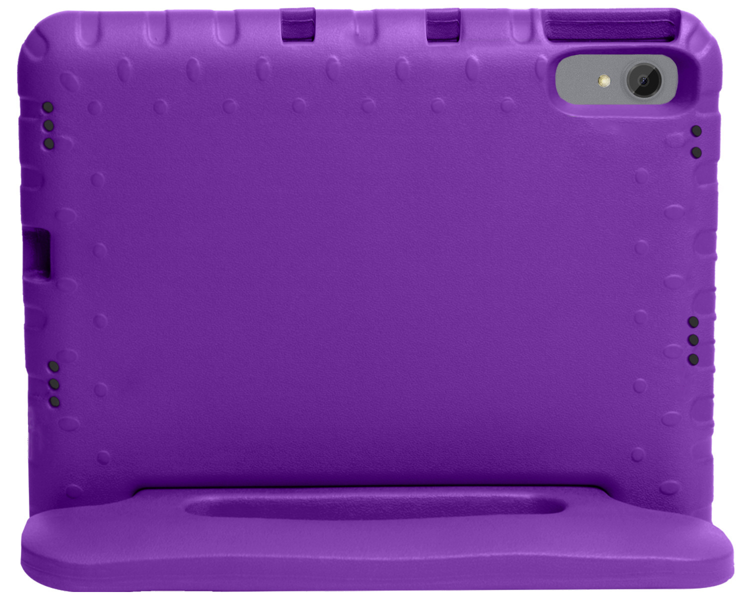 NoXx Hoesje Geschikt voor Lenovo Tab P11 Hoesje Kinderhoes Shockproof Hoes Kids Case Met Screenprotector - Paars