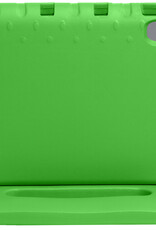 Nomfy Hoes Geschikt voor Lenovo Tab P11 Hoes Bumper Kindvriendelijk Kids Case Kinderhoes Met Screenprotector - Hoesje Geschikt voor Lenovo Tab P11 Hoesje Shockproof Cover Hoes - Groen