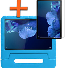 Nomfy Nomfy Lenovo Tab P11 Kinderhoes Met Screenprotector - Blauw