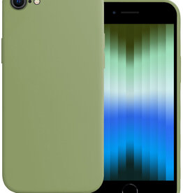 BASEY. BASEY. iPhone SE 2022 Hoesje Siliconen - Groen
