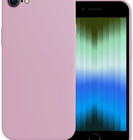 BASEY. BASEY. iPhone SE 2022 Hoesje Siliconen - Lila