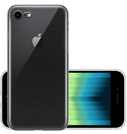 NoXx NoXx iPhone SE 2022 Hoesje Siliconen - Transparant
