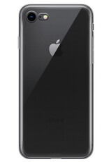 NoXx Hoes Geschikt voor iPhone SE 2022 Hoesje Cover Siliconen Back Case Hoes - Transparant