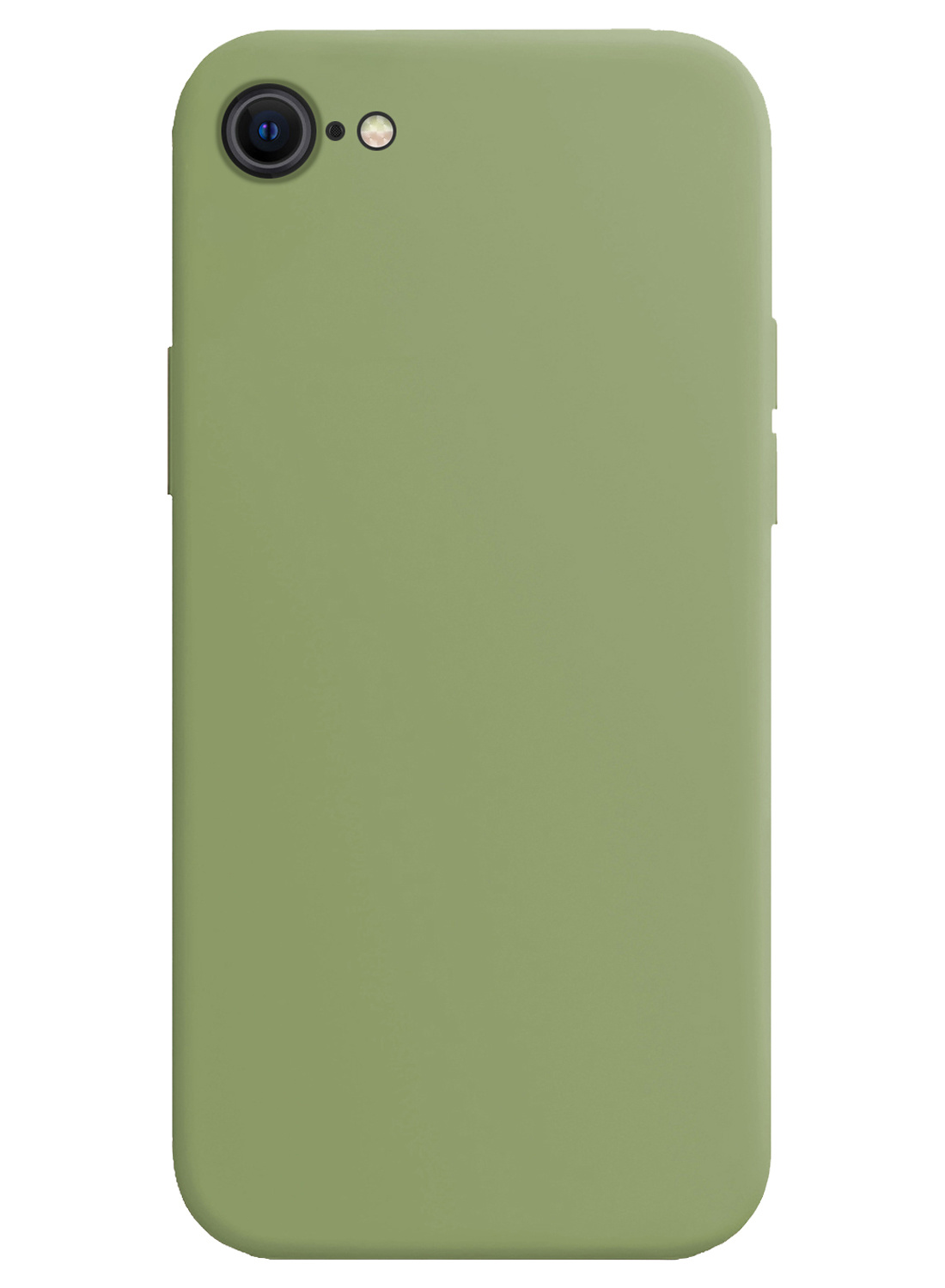 Nomfy Hoesje Geschikt voor iPhone SE 2022 Hoesje Siliconen Cover Case - Hoes Geschikt voor iPhone SE (2022) Hoes Back Case - 2-PACK - Groen