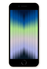 Nomfy Hoesje Geschikt voor iPhone SE 2022 Hoesje Siliconen Cover Case - Hoes Geschikt voor iPhone SE (2022) Hoes Back Case - Wit