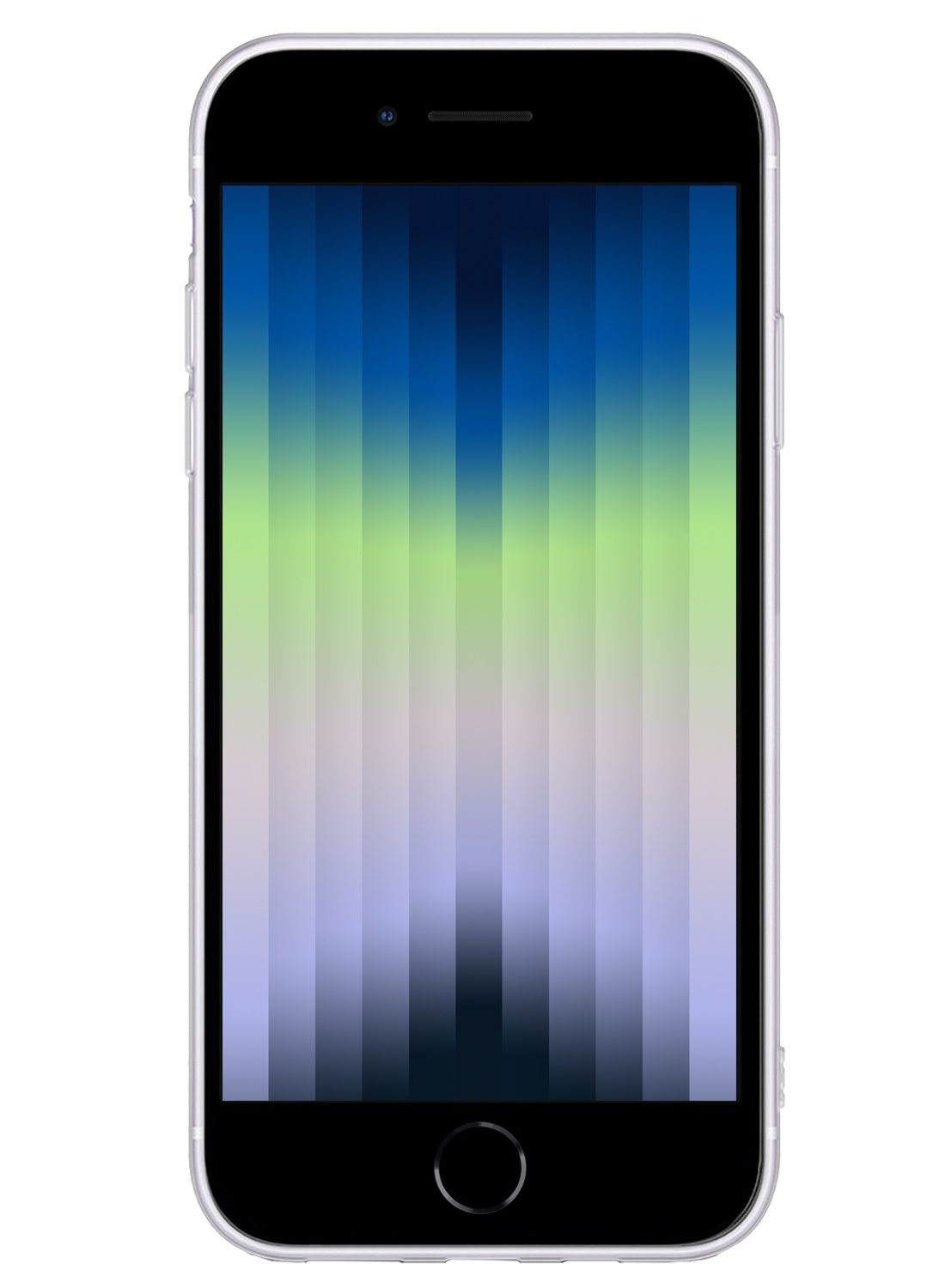 Nomfy Hoesje Geschikt voor iPhone SE 2022 Hoesje Siliconen Cover Case - Hoes Geschikt voor iPhone SE (2022) Hoes Back Case - Transparant