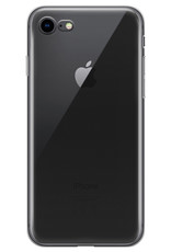 Nomfy Hoesje Geschikt voor iPhone SE 2022 Hoesje Siliconen Cover Case - Hoes Geschikt voor iPhone SE (2022) Hoes Back Case - Transparant