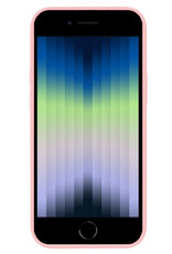 Nomfy Hoesje Geschikt voor iPhone SE 2022 Hoesje Siliconen Cover Case - Hoes Geschikt voor iPhone SE (2022) Hoes Back Case - Lichtroze