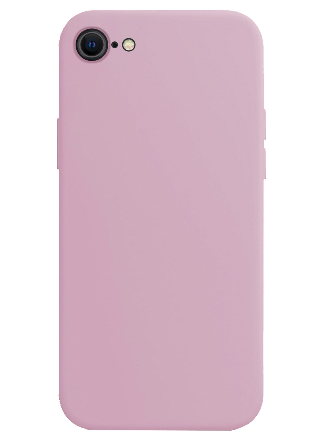 Nomfy Hoesje Geschikt voor iPhone SE 2022 Hoesje Siliconen Cover Case - Hoes Geschikt voor iPhone SE (2022) Hoes Back Case - 2-PACK - Lila