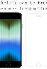 BASEY. Screenprotector Geschikt voor iPhone SE 2022 Screenprotector Tempered Glass - Screenprotector Geschikt voor iPhone SE (2022) Beschermglas Screen Protector Glas - 2 Stuks