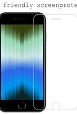 BASEY. Screenprotector Geschikt voor iPhone SE 2022 Screenprotector Tempered Glass - Screenprotector Geschikt voor iPhone SE (2022) Beschermglas Screen Protector Glas - 2 Stuks
