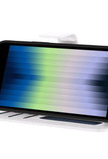 Nomfy Hoesje Geschikt voor iPhone SE 2022 Hoes Bookcase Flipcase Book Cover Met Screenprotector - Hoes Geschikt voor iPhone SE (2022) Hoesje Book Case - Wit