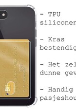 BASEY. Hoes Geschikt voor iPhone SE 2022 Hoesje Shock Proof Case Hoes Met Screenprotector - Hoesje Geschikt voor iPhone SE (2022) Hoes Cover Shockproof - Transparant