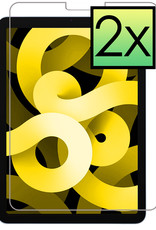 NoXx Screenprotector Geschikt voor iPad Air 2022 Screenprotector Bescherm Glas Screen Protector - 2x