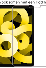 NoXx Screenprotector Geschikt voor iPad Air 2022 Screenprotector Bescherm Glas Screen Protector - 2x