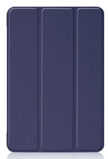 NoXx Hoesje Geschikt voor iPad Air 2022 Hoesje Case Hard Cover Hoes Book Case - Donkerblauw