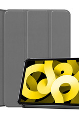 NoXx Hoesje Geschikt voor iPad Air 2022 Hoesje Case Hard Cover Hoes Book Case - Grijs