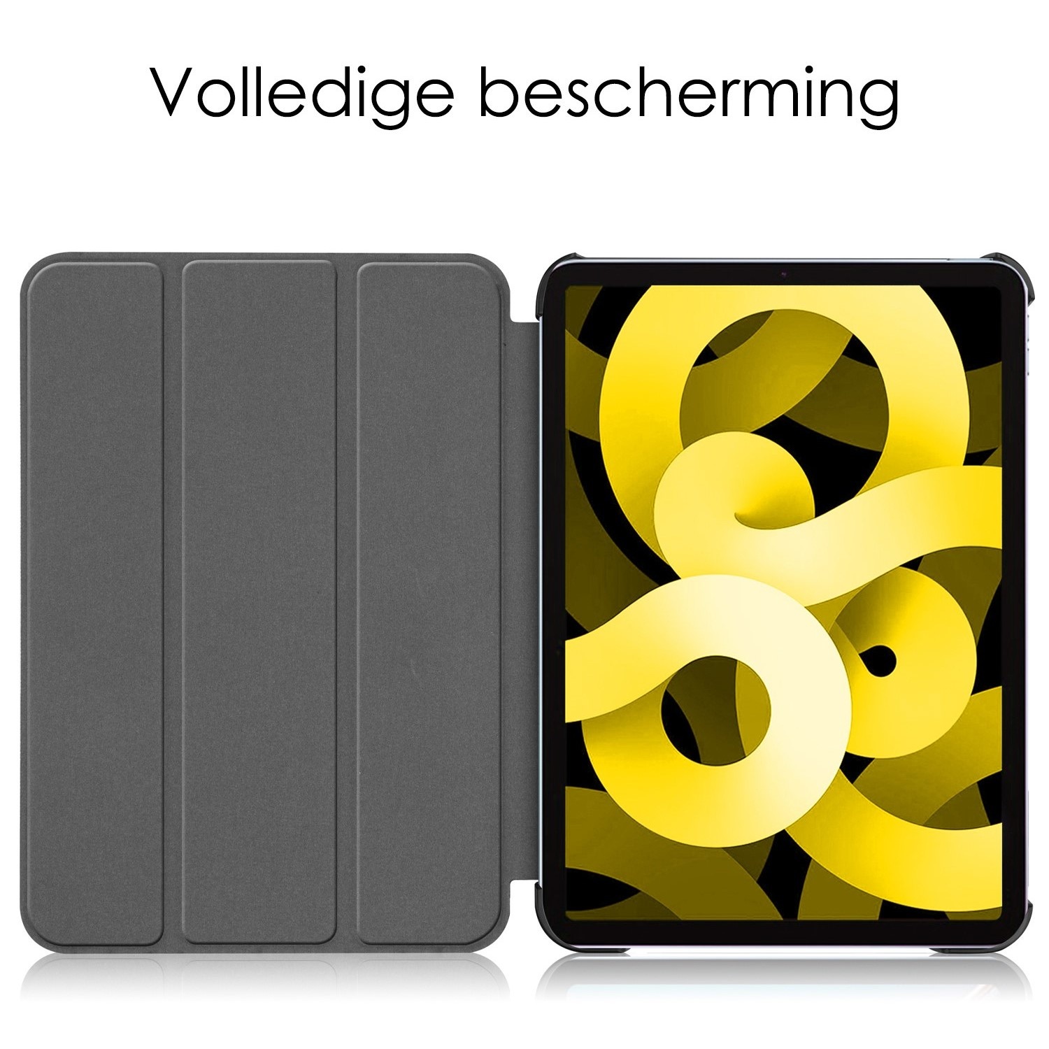 NoXx Hoesje Geschikt voor iPad Air 2022 Hoesje Case Hard Cover Hoes Book Case - Sterrenhemel