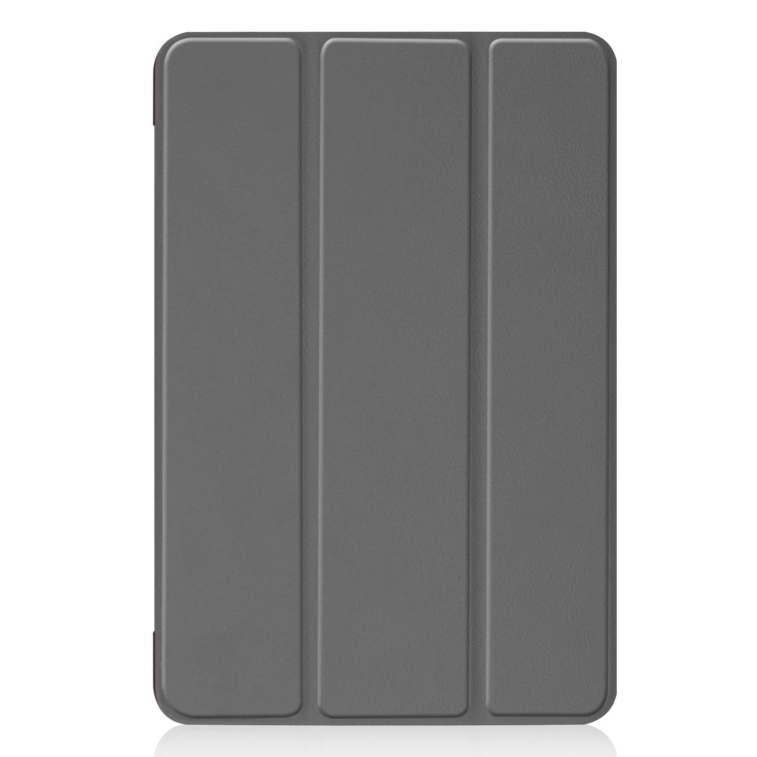 Nomfy Hoes Geschikt voor iPad Air 2022 Hoes Tri-fold Tablet Hoesje Case - Hoesje Geschikt voor iPad Air 5 2022 Hoesje Hardcover Bookcase - Grijs