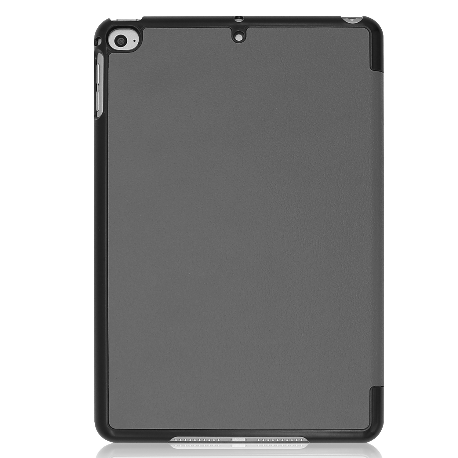 Nomfy Hoes Geschikt voor iPad Air 2022 Hoes Tri-fold Tablet Hoesje Case - Hoesje Geschikt voor iPad Air 5 2022 Hoesje Hardcover Bookcase - Grijs