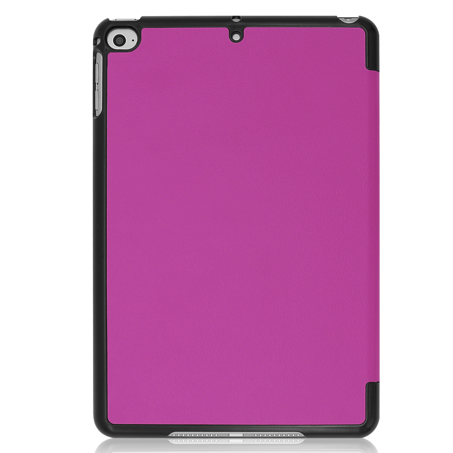Nomfy Hoes Geschikt voor iPad Air 2022 Hoes Tri-fold Tablet Hoesje Case Met Screenprotector - Hoesje Geschikt voor iPad Air 5 2022 Hoesje Hardcover Bookcase - Paars