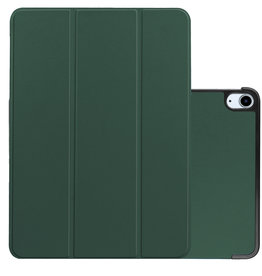 NoXx NoXx iPad Air 5 Hoesje Met Uitsparing Apple Pencil - Donkergroen