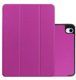 NoXx NoXx iPad Air 5 Hoesje Met Uitsparing Apple Pencil - Paars