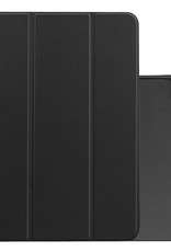 NoXx Hoesje Geschikt voor iPad Air 2022 Hoesje Case Hard Cover Hoes Book Case Met Uitsparing Geschikt voor Apple Pencil - Zwart