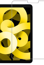 NoXx Hoesje Geschikt voor iPad Air 2022 Hoesje Case Hard Cover Hoes Book Case Met Uitsparing Geschikt voor Apple Pencil Met Screenprotector - Donkerblauw