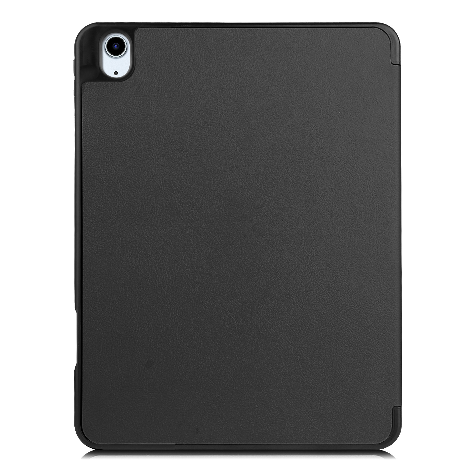 NoXx iPad Air 5 2022 Hoesje Met Screenprotector Case Hard Cover Hoes Met Apple Pencil Uitsparing Book Case - Zwart