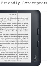BASEY. Screenprotector Geschikt voor Kobo Libra 2 Screenprotector Tempered Glass - Screenprotector Geschikt voor Kobo Libra 2 Screen Protector - 2 Stuks