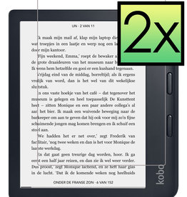 NoXx NoXx Kobo Libra 2 Screenprotector - 2 stuks