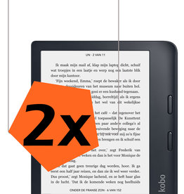 Nomfy Nomfy Kobo Libra 2 Screenprotector - 2 stuks