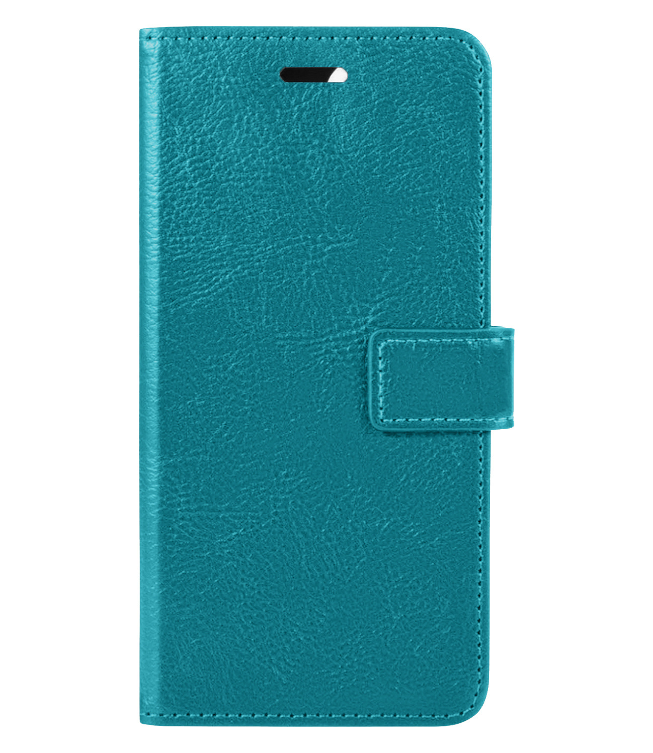BASEY. iPhone 13 Pro Max Hoesje Bookcase 2x Screenprotector - iPhone 13 Pro Max Case Hoes Cover - iPhone 13 Pro Max Screenprotector 2x - Turquoise