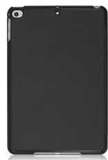 BASEY. Hoesje Geschikt voor iPad Mini 6 Hoes Case Tablet Hoesje Tri-fold Met Screenprotector - Hoes Geschikt voor iPad Mini 6 Hoesje Hard Cover Bookcase Hoes - Zwart