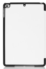 NoXx Hoesje Geschikt voor iPad Mini 6 Hoesje Case Hard Cover Hoes Book Case Met Screenprotector - Wit