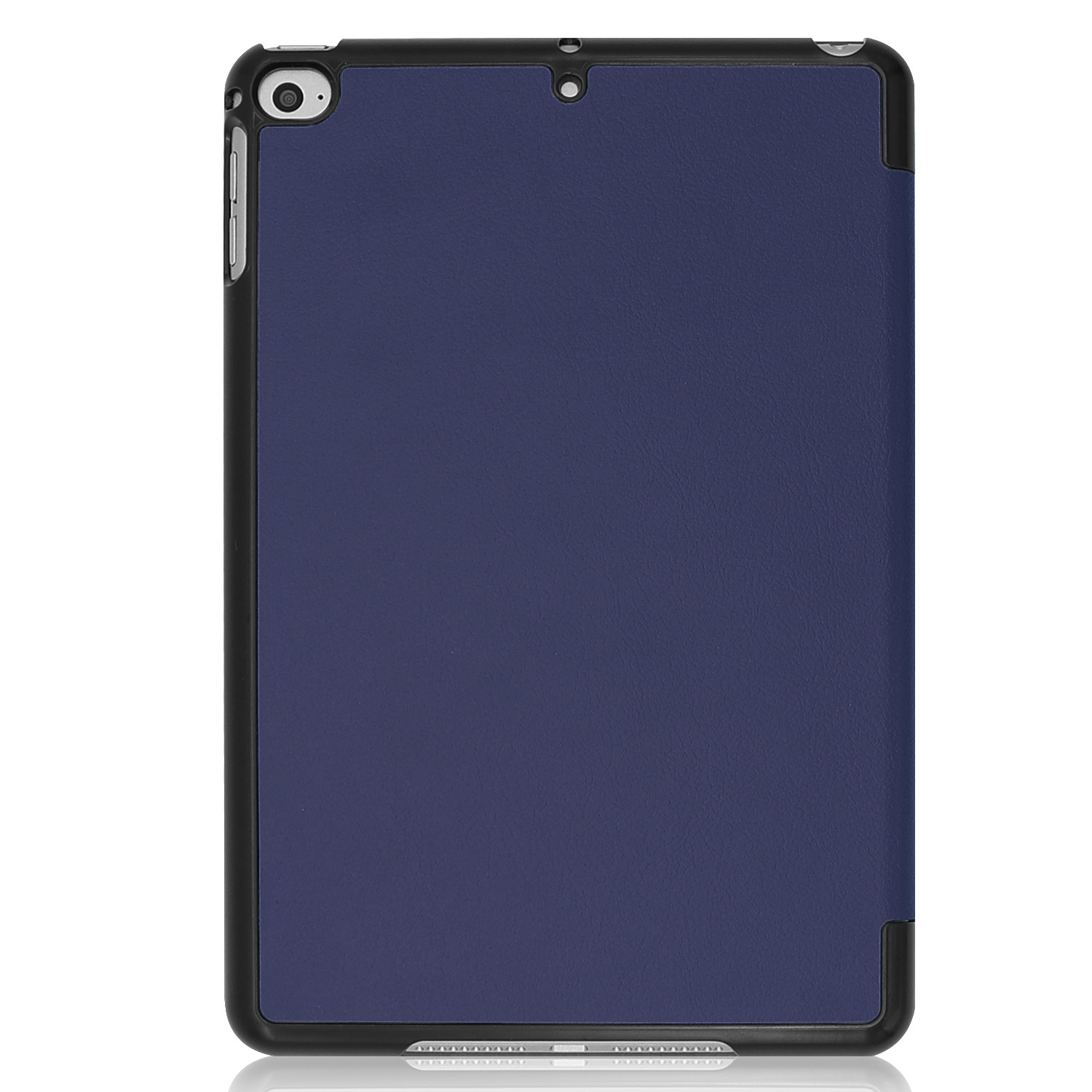 Nomfy iPad Mini 6 Hoes Donker Blauw Book Case Cover Met Screenprotector - iPad Mini 6 Book Case Donker Blauw - iPad Mini 6 Hoesje Met Beschermglas