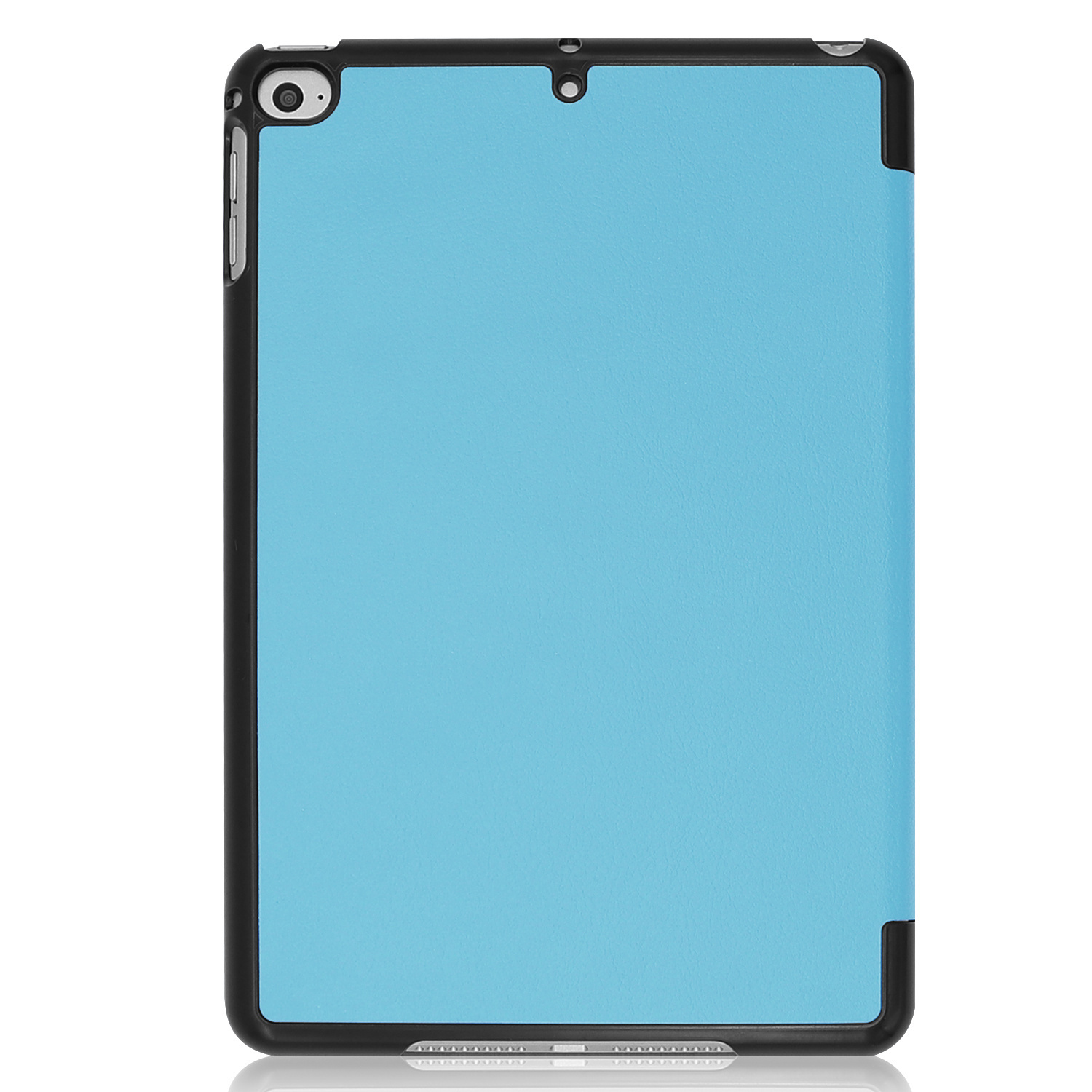 Nomfy iPad Mini 6 Hoes Licht Blauw Book Case Cover Met Screenprotector - iPad Mini 6 Book Case Licht Blauw - iPad Mini 6 Hoesje Met Beschermglas