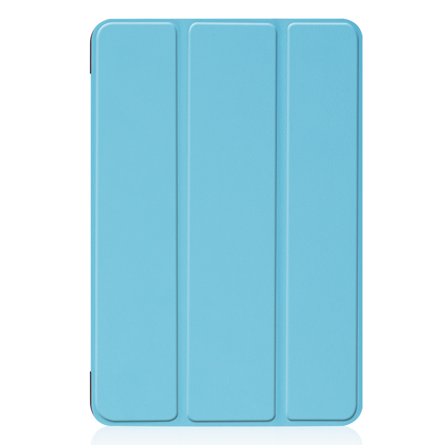 Nomfy iPad Mini 6 Hoes Licht Blauw Book Case Cover Met Screenprotector - iPad Mini 6 Book Case Licht Blauw - iPad Mini 6 Hoesje Met Beschermglas
