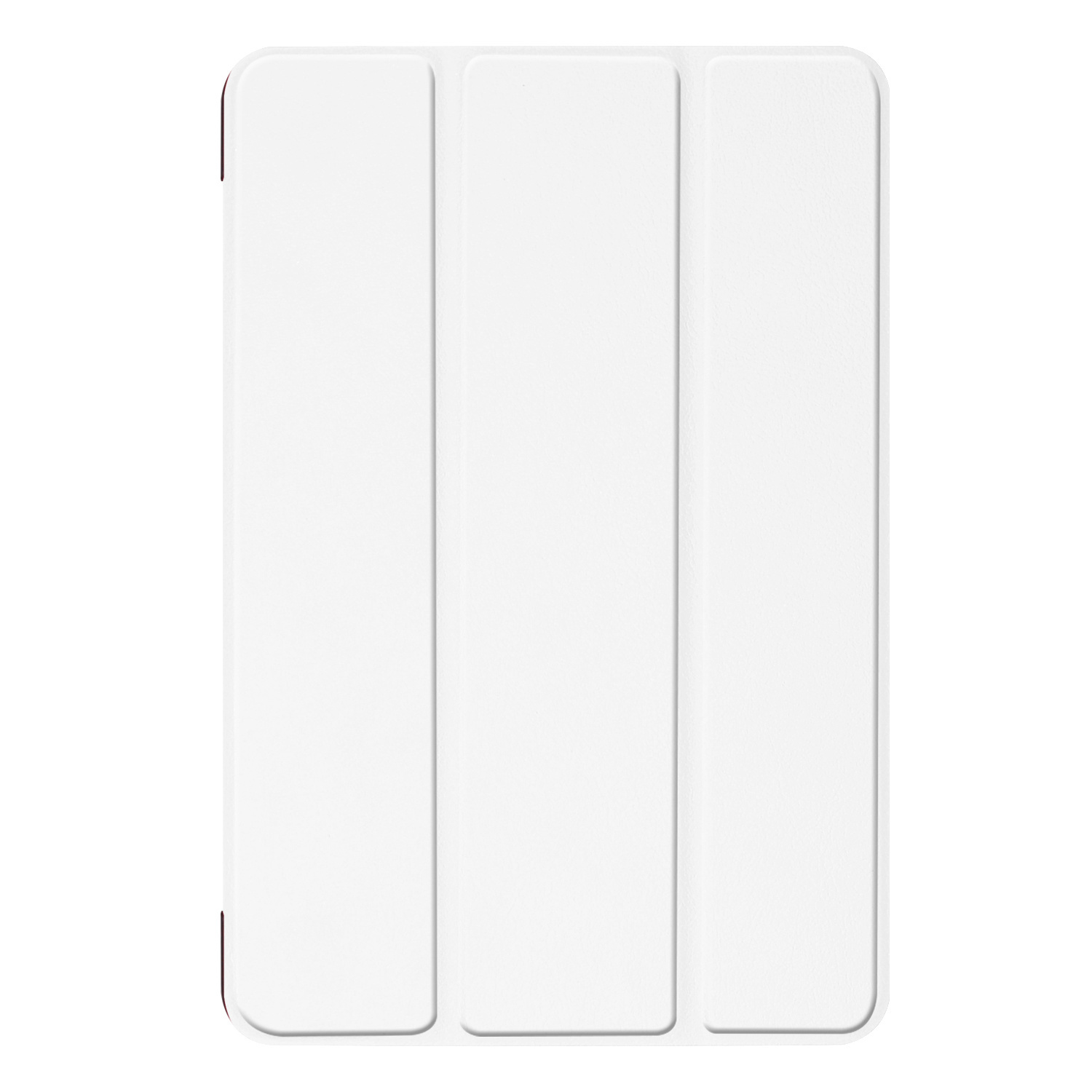 Nomfy Hoes Geschikt voor iPad Mini 6 Hoes Tri-fold Tablet Hoesje Case Met Screenprotector - Hoesje Geschikt voor iPad Mini 6 Hoesje Hardcover Bookcase - Wit