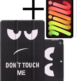 NoXx NoXx iPad Mini 6 Hoesje Met Screenprotector - Don't Touch Me